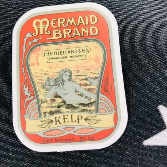 Mermaid Kelp Witchy Sorceress Supreme Potion B0ttle Label Sticker - Picture 3 of 6